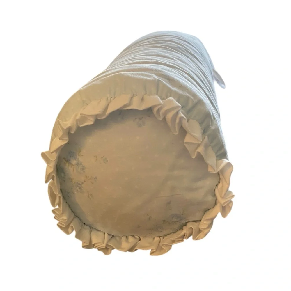 Vintage Victorian 3 Decorative Throw Pillow Cotton Floral Cottagecore Coquette
